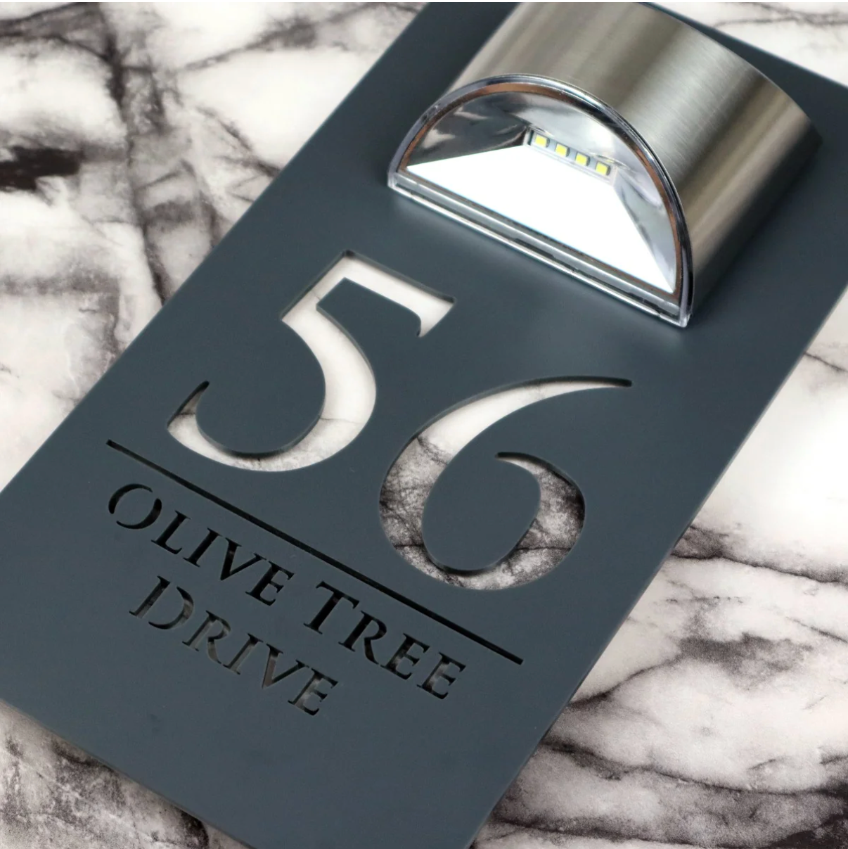 Anthracite Bellisima LED A4 Sign