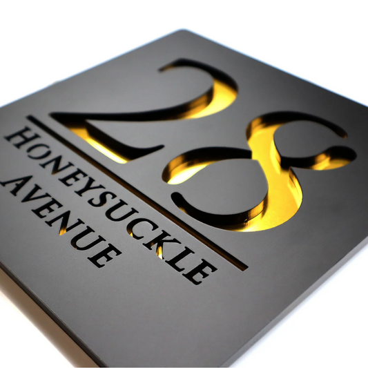 Black Bellisima A5 Sign