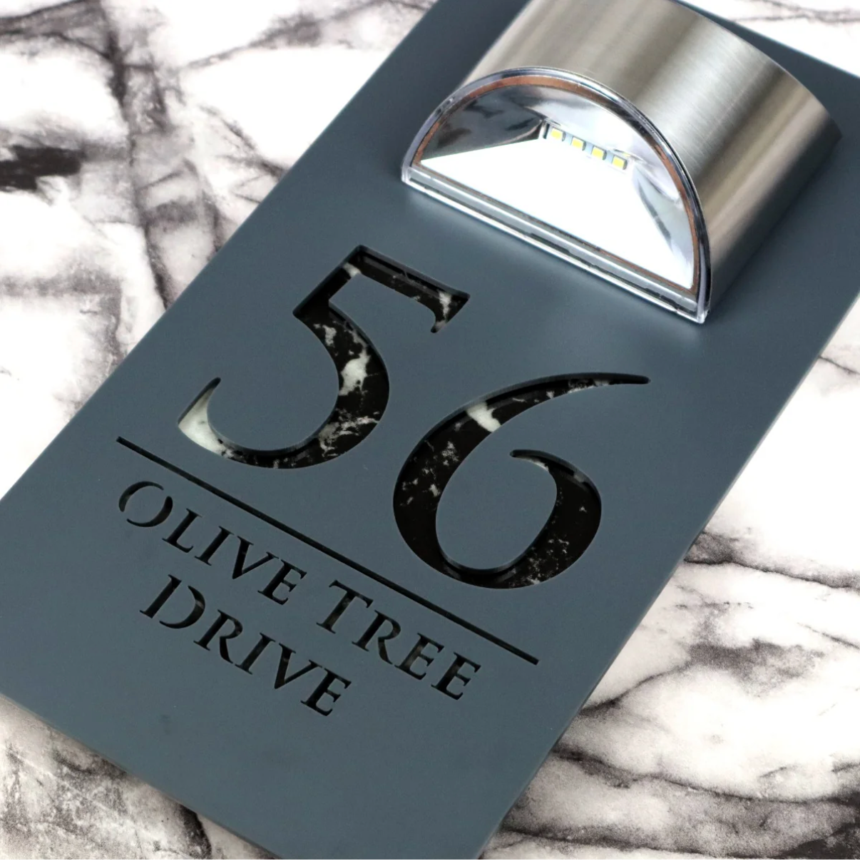 Anthracite Bellisima LED A4 Sign