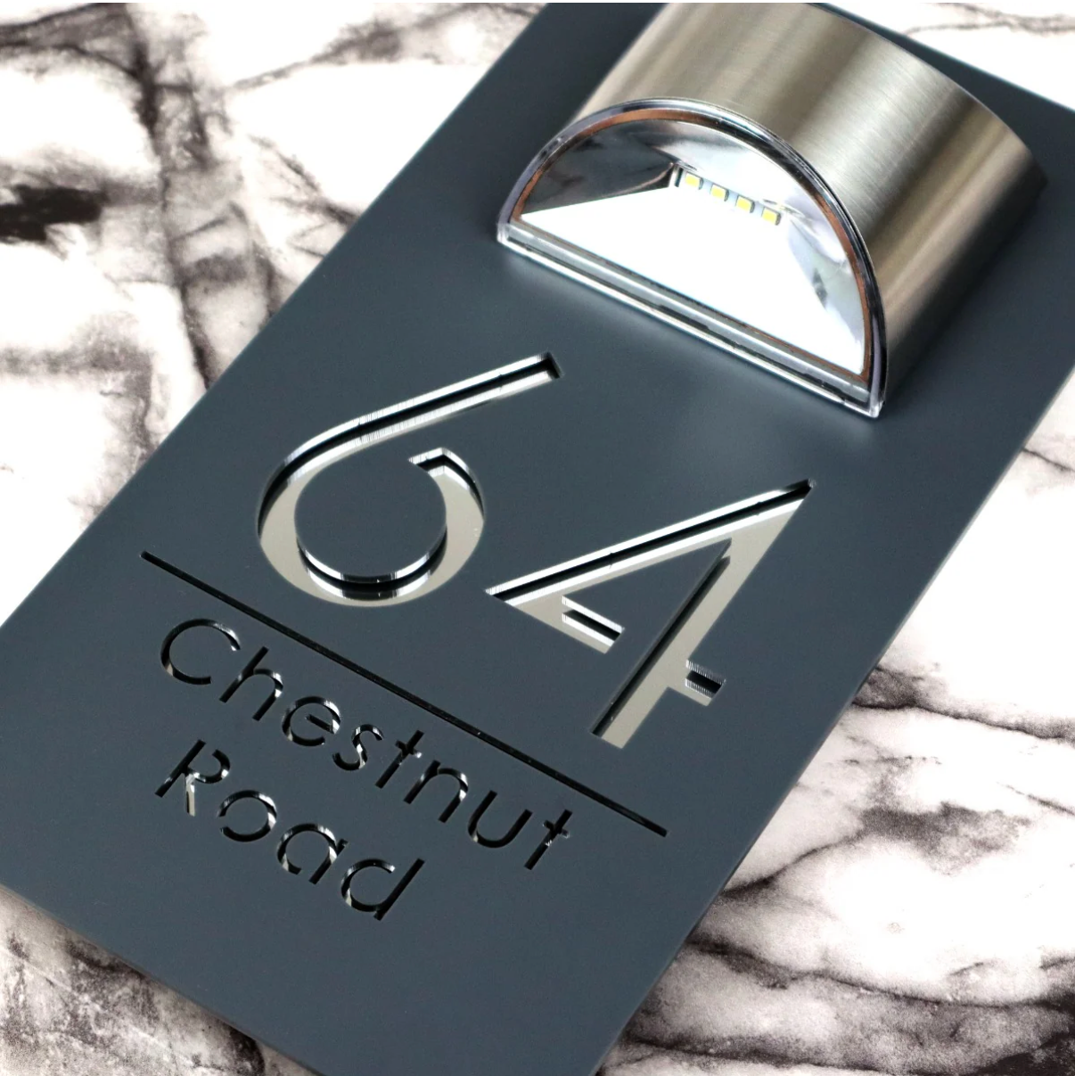 Anthracite Bellisima LED A4 Sign