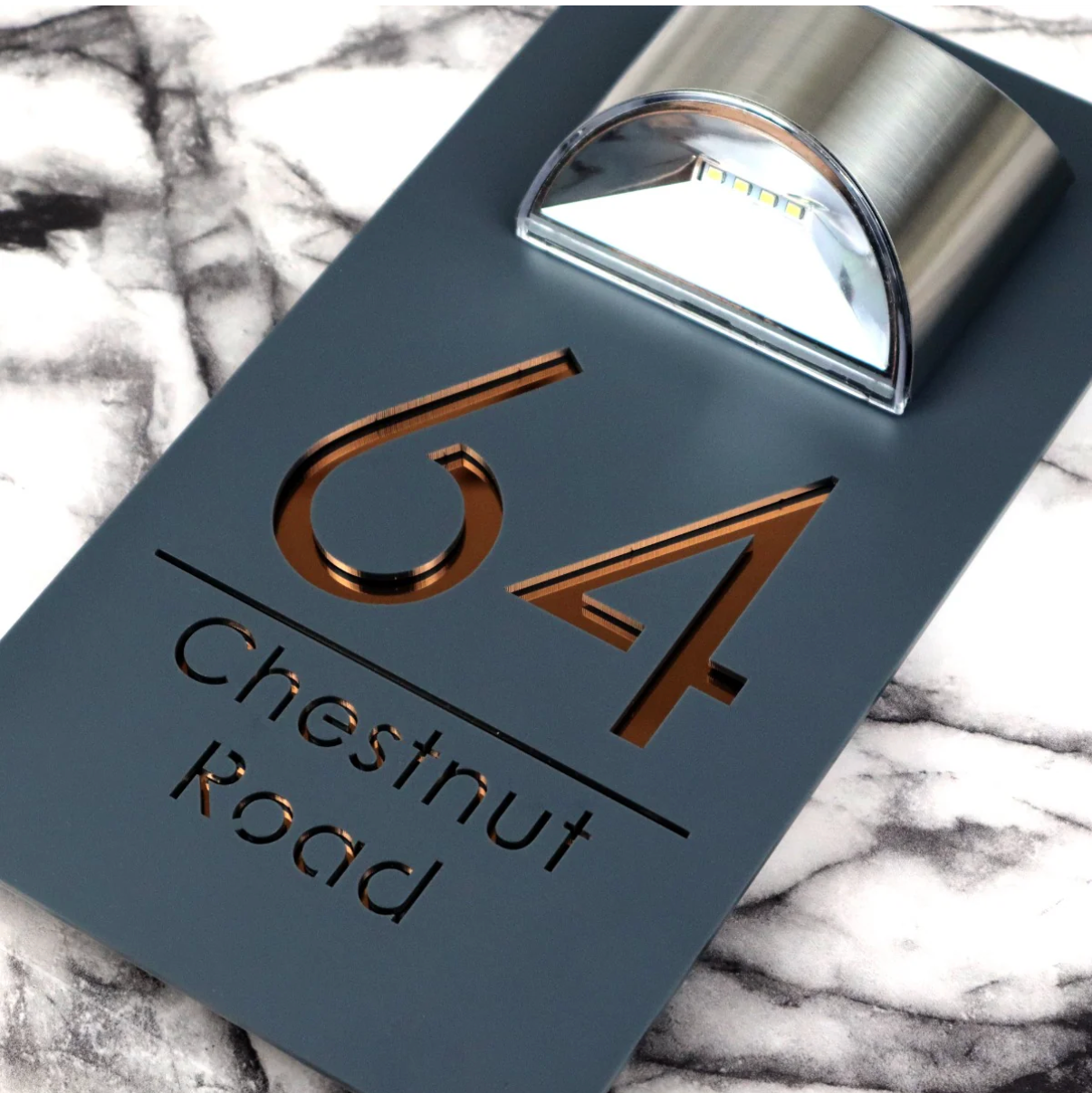 Anthracite Bellisima LED A4 Sign