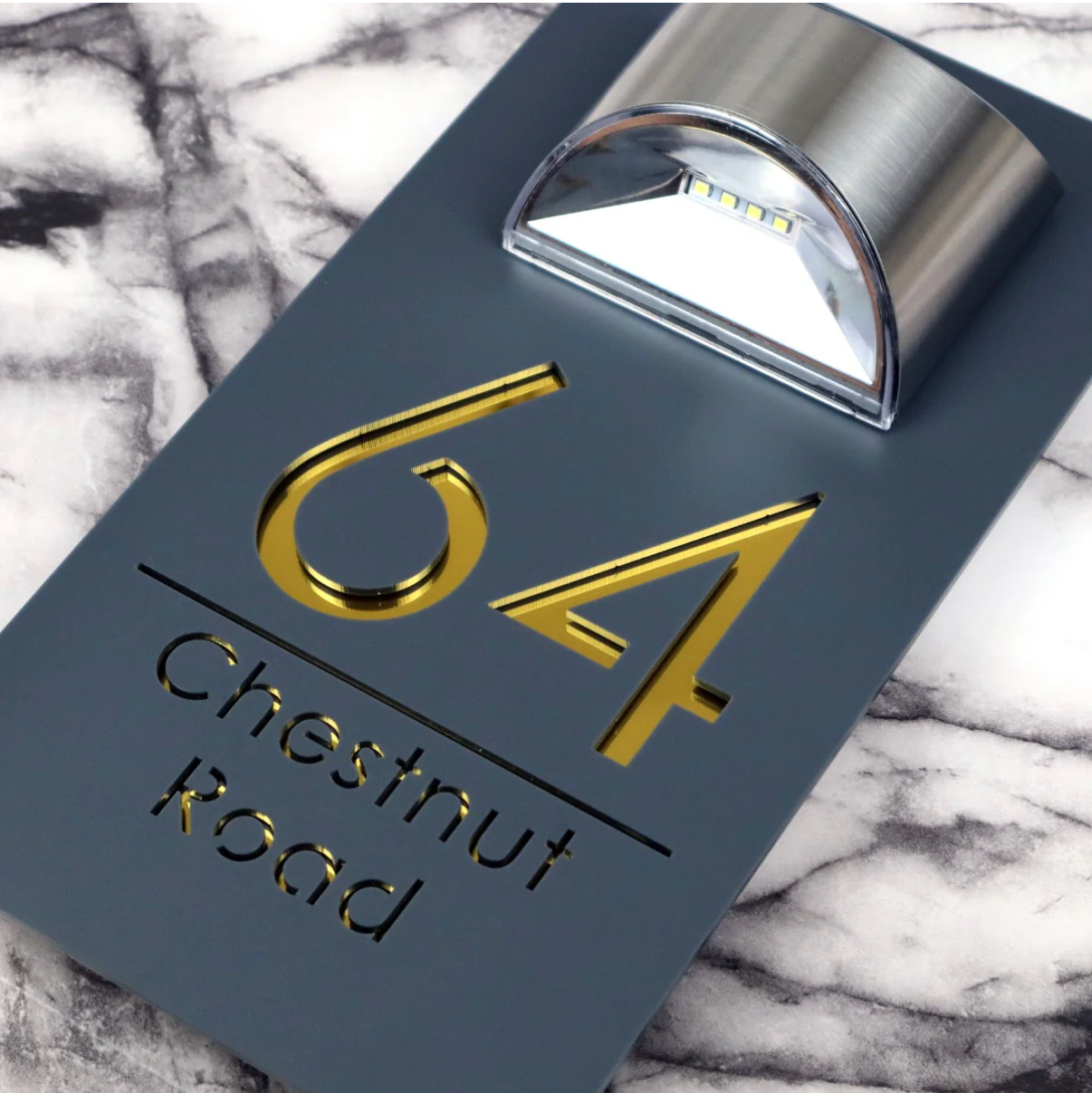 Anthracite Bellisima LED A4 Sign