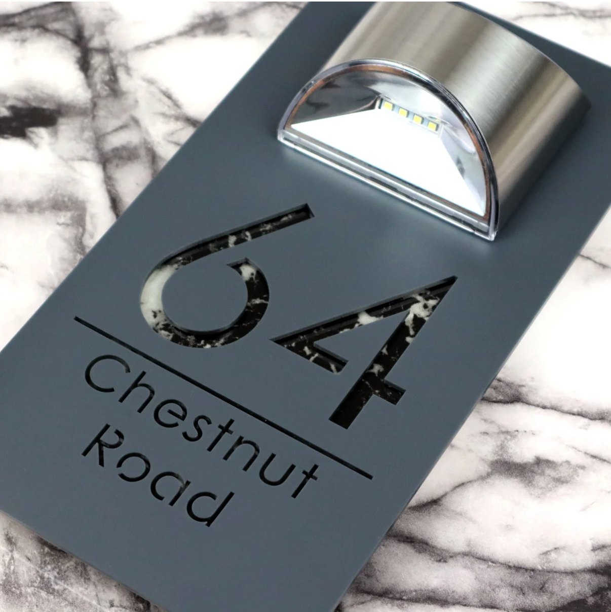 Anthracite Bellisima LED A4 Sign