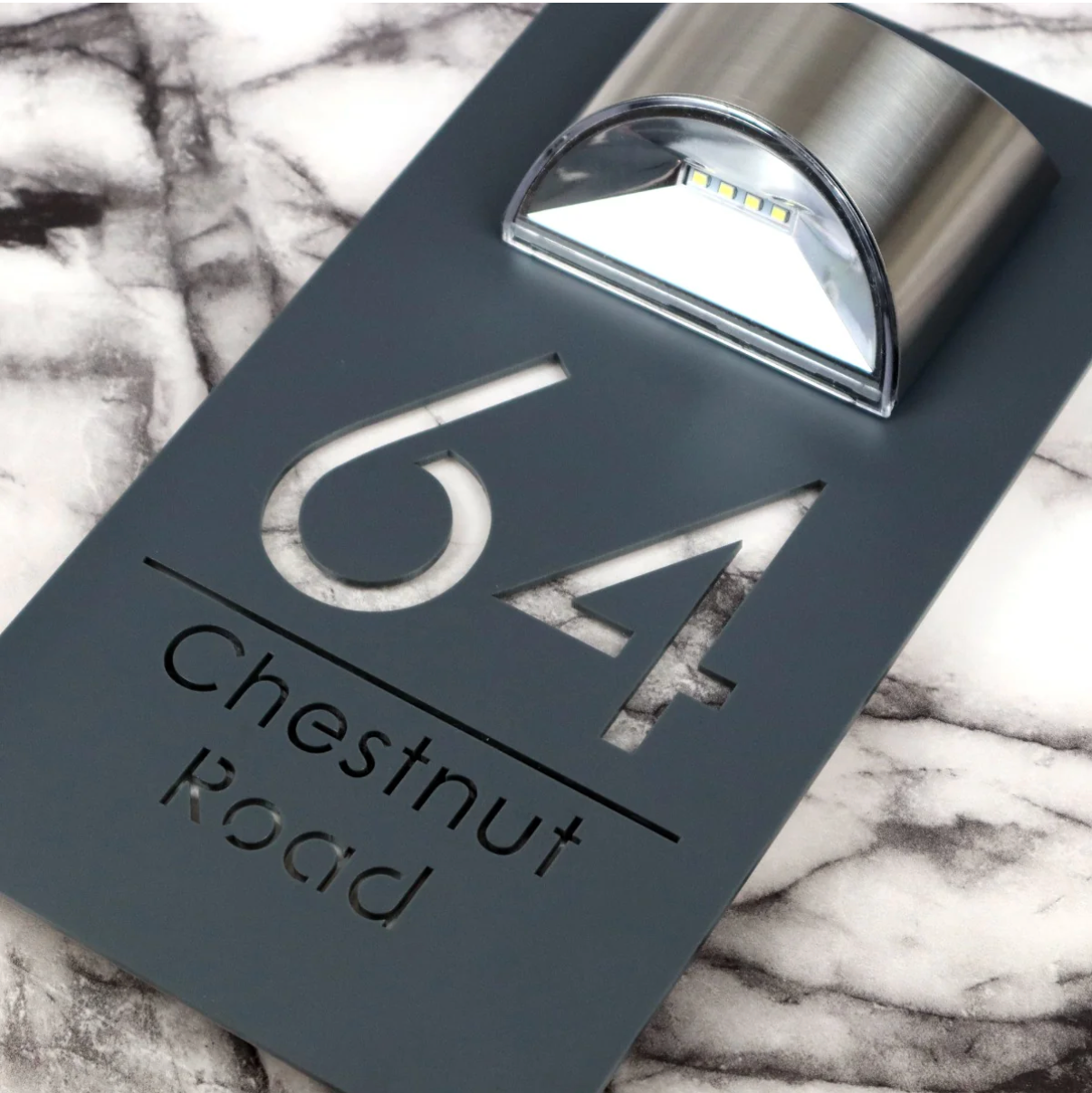 Anthracite Bellisima LED A4 Sign